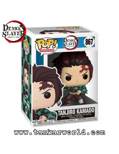 Funko Pop! - Tanjiro Kamado - Demon Slayer Kimetsu no Yaiba - 867