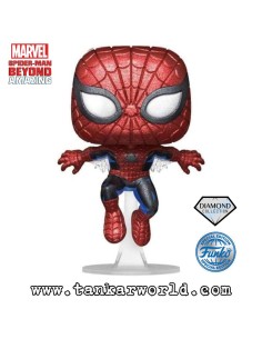 Funko Pop! - Spider-Man - Spider-Man Beyond Amazing - Marvel - 593 - Special Edition - Diamond Collection