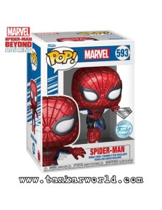 Funko Pop! - Spider-Man - Spider-Man Beyond Amazing - Marvel - 593 - Special Edition - Diamond Collection 2