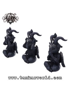Cult Cuties - Three Wise Baphoboo - 3 Figuras resina - 13 cm 2