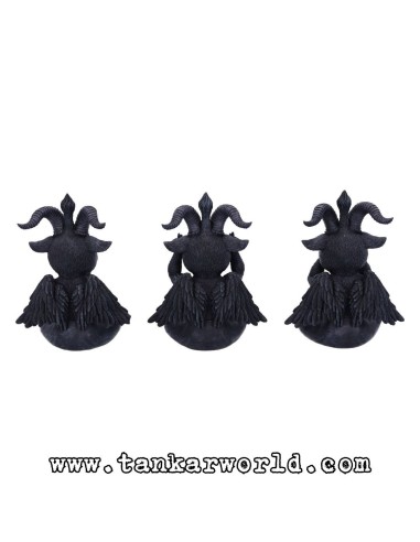 Cult Cuties - Three Wise Baphoboo - 3 Figuras resina - 13 cm