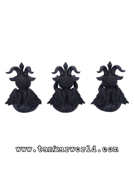 Cult Cuties - Three Wise Baphoboo - 3 Figuras resina - 13 cm