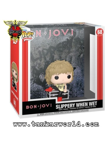 Funko Pop! - Jon Bon Jovi - Slippery When Wet - Bon Jovi - Pop! Albums 68