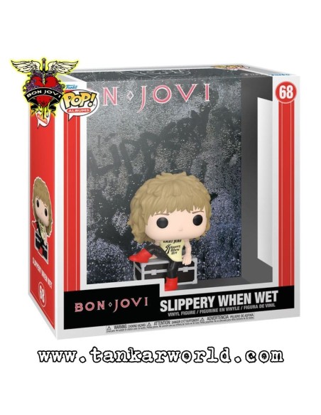Funko Pop! - Jon Bon Jovi - Slippery When Wet - Bon Jovi - Pop! Albums 68