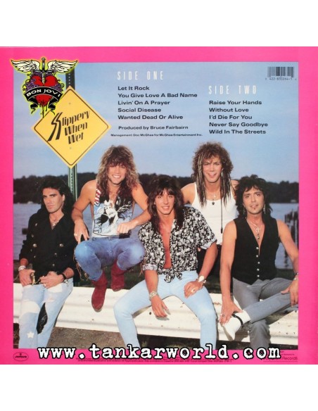 Funko Pop! - Jon Bon Jovi - Slippery When Wet - Bon Jovi - Pop! Albums 68