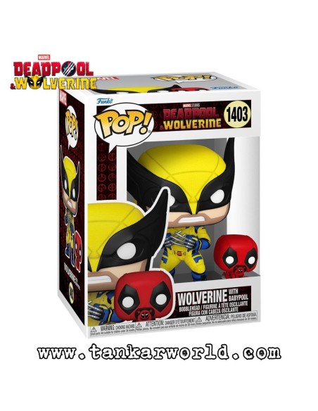 Funko Pop! - Wolverine with Babypool - Deadpool & Wolverine - 1403