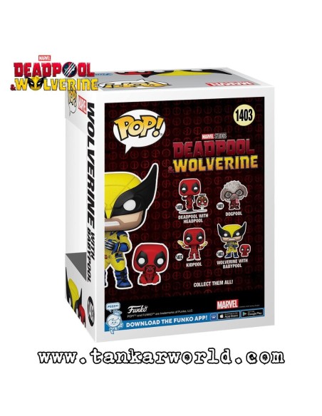 Funko Pop! - Wolverine with Babypool - Deadpool & Wolverine - 1403