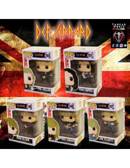 Funko Pop! - Joe Elliott - Def Leppard - 147