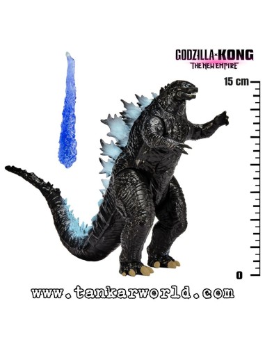 Godzilla x Kong: The New Empire - Figura Godzilla Evolved with Heat Ray - 15 cm