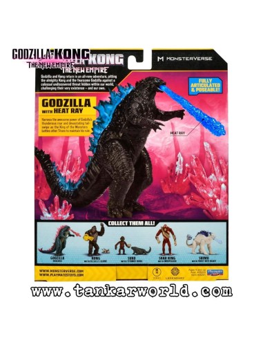 Godzilla x Kong: The New Empire - Figura Godzilla Evolved with Heat Ray - 15 cm