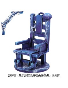 Metallica - Ride the Lightning - Figura silla eléctrica - 15 cm 2