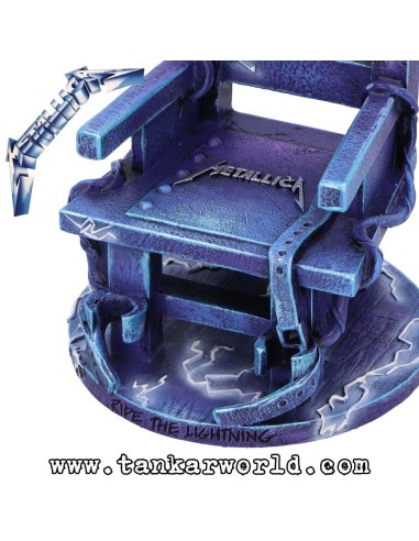 Metallica - Ride the Lightning - Figura silla eléctrica - 15 cm