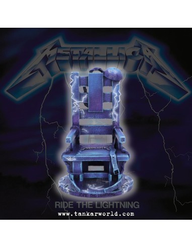 Metallica - Ride the Lightning - Figura silla eléctrica - 15 cm