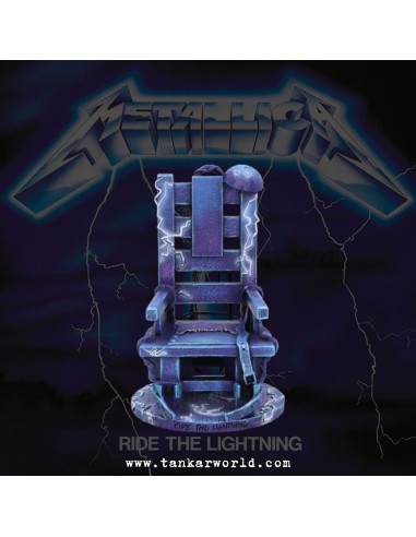 Metallica - Ride the Lightning - Figura silla eléctrica - 15 cm