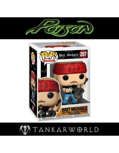 Funko Pop! - Bret Michaels - Poison - 207