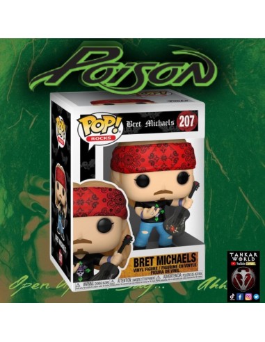 Funko Pop! - Bret Michaels - Poison - 207