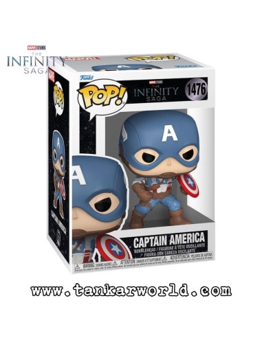Funko Pop! - Captain America - Marvel Studios - The Infinity Saga - 1476