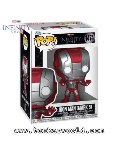 Funko Pop! - Iron Man (Mark 5) - Marvel Studios - The Infinity Saga - 1474