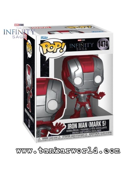 Funko Pop! - Iron Man (Mark 5) - Marvel Studios - The Infinity Saga - 1474
