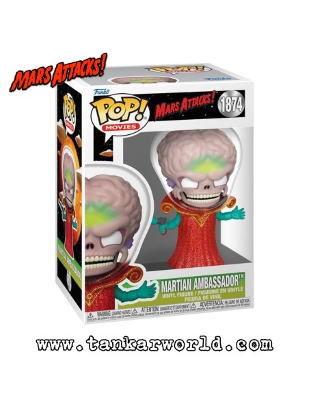 Funko Pop! - Martian Ambassador - Mars Attack! - 1874