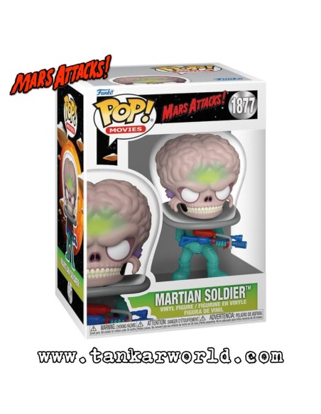 Funko Pop! - Martian Soldier - Mars Attack! - 1877