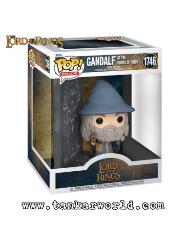Funko Pop! - El Señor de los Anillos - Gandalf at the doors of Durin - 1746 - Pop! Deluxe