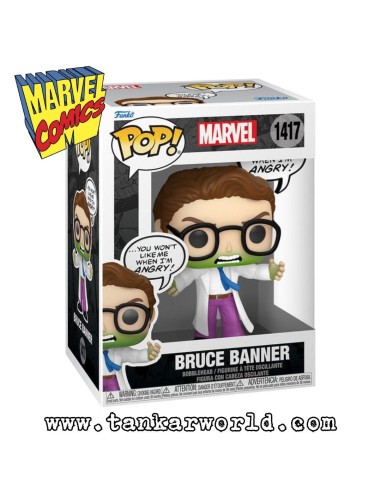 Funko Pop! - Bruce Banner ... You Won´t Like Me When I´m ANGRY! - Marvel Comics - 1417