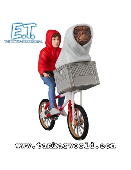 E.T. El Extraterrestre - Minifigura UDF Serie E.T. & Elliot with Bicycle - 9 cm