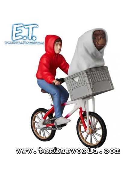 E.T. El Extraterrestre - Minifigura UDF Serie E.T. & Elliot with Bicycle - 9 cm