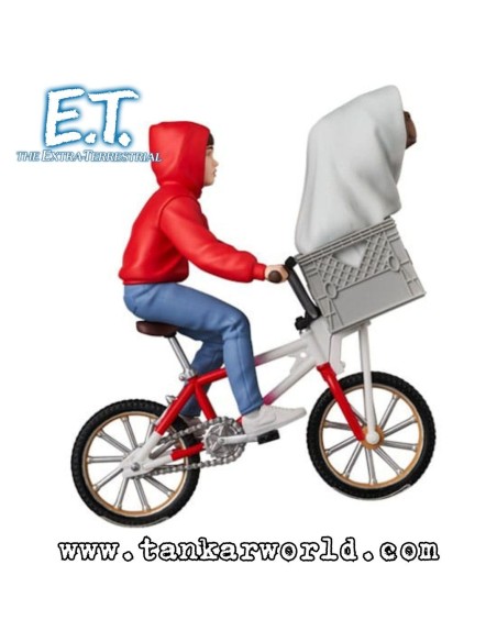 E.T. El Extraterrestre - Minifigura UDF Serie E.T. & Elliot with Bicycle - 9 cm