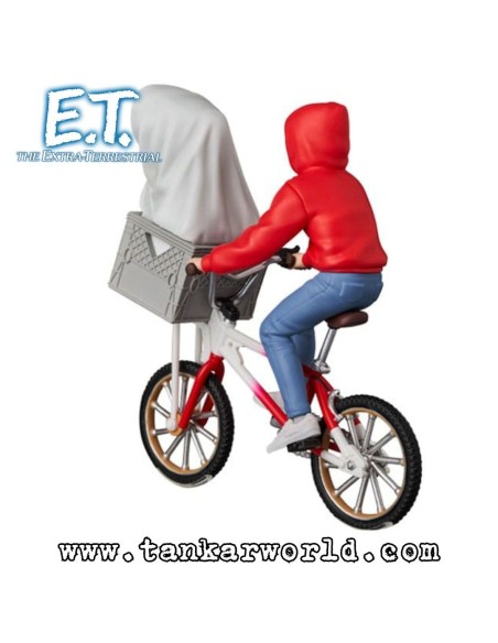 E.T. El Extraterrestre - Minifigura UDF Serie E.T. & Elliot with Bicycle - 9 cm
