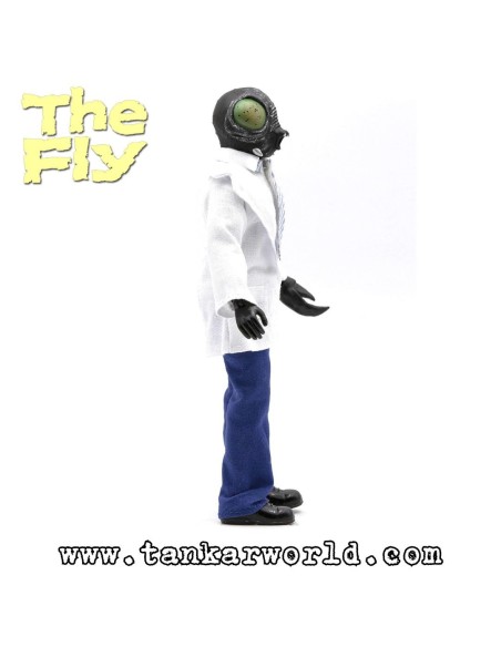La Mosca - The Fly 1958 - Figura articulada con ropa de tela y accesorios - 20 cm