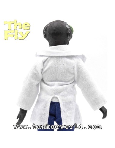 La Mosca - The Fly 1958 - Figura articulada con ropa de tela y accesorios - 20 cm