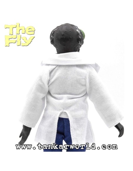 La Mosca - The Fly 1958 - Figura articulada con ropa de tela y accesorios - 20 cm