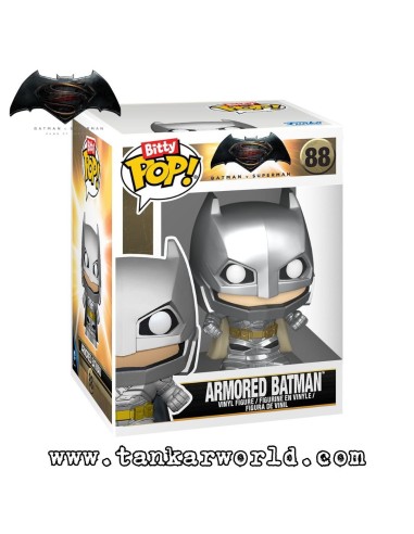 Bitty Pop! Rides - Armored Batman with Batmobile - Batman Vs Superman: Dawn Of Justice - DC Comics - 88