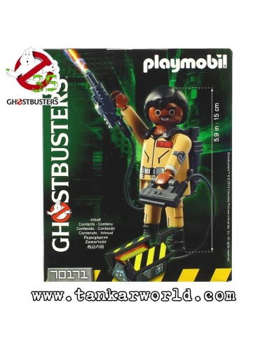 Playmobil - Ghostbusters 35 Aniversario - W. Zeddmore - 70171 - Edición Limitada