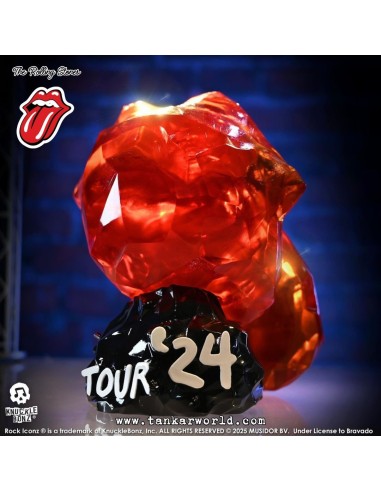 Rolling Stones Estatua 3D Vinyl Licks (Hackney Diamonds Version) 22 cm