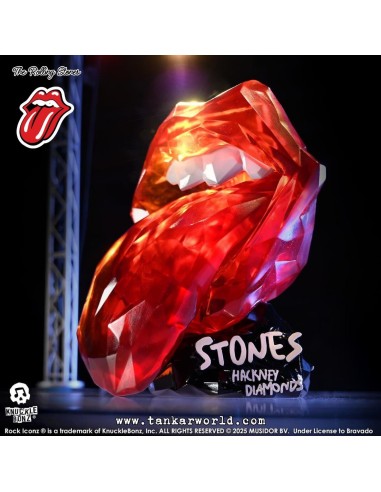Rolling Stones Estatua 3D Vinyl Licks (Hackney Diamonds Version) 22 cm