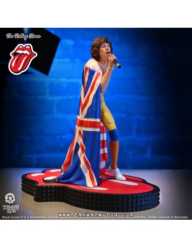 The Rolling Stones Estatua Rock Iconz Mick Jagger (Tattoo You Tour 1981) 22 cm Jagger (Tattoo You Tour 1981) 22 cm