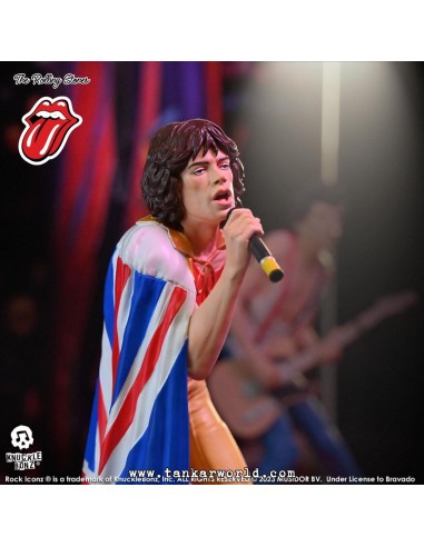 The Rolling Stones Estatua Rock Iconz Mick Jagger (Tattoo You Tour 1981) 22 cm Jagger (Tattoo You Tour 1981) 22 cm