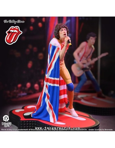 The Rolling Stones Estatua Rock Iconz Mick Jagger (Tattoo You Tour 1981) 22 cm Jagger (Tattoo You Tour 1981) 22 cm