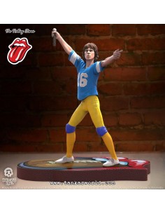 Rolling Stones Estatua Rock Iconz Mick Jagger US Tour 1981 (Blue Jersey) 22 cm 2