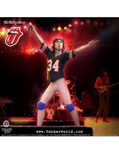 Rolling Stones Estatua Rock Iconz Mick Jagger US Tour 1981 (Black Jersey) 22 cm