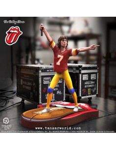 Rolling Stones Estatua Rock Iconz Mick Jagger US Tour 1981 (Burgundy Jersey) 22 cm 2