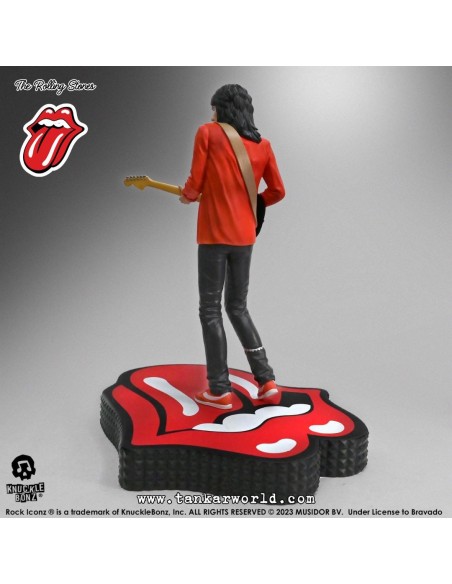 The Rolling Stones Estatua Rock Iconz Ronnie Wood (Tattoo You Tour 1981) 22 cm