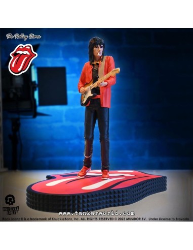The Rolling Stones Estatua Rock Iconz Ronnie Wood (Tattoo You Tour 1981) 22 cm