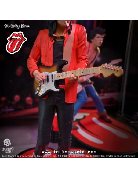 The Rolling Stones Estatua Rock Iconz Ronnie Wood (Tattoo You Tour 1981) 22 cm