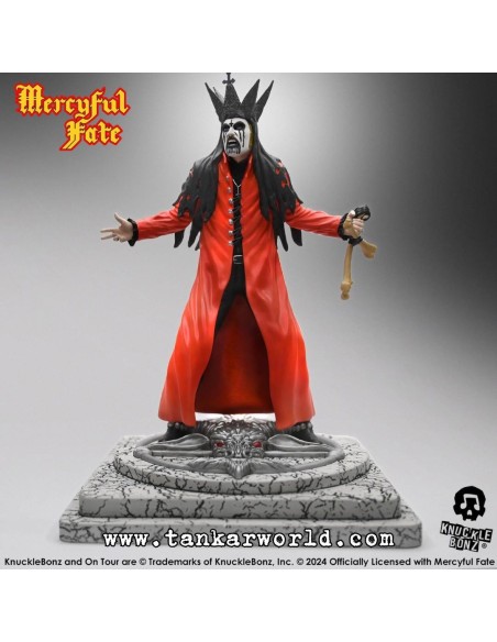 Mercyful Fate Estatua Rock Iconz King Diamond III (Red Version) 22 cm