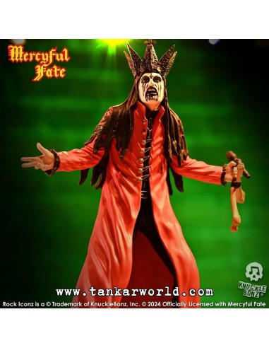 Mercyful Fate Estatua Rock Iconz King Diamond III (Red Version) 22 cm