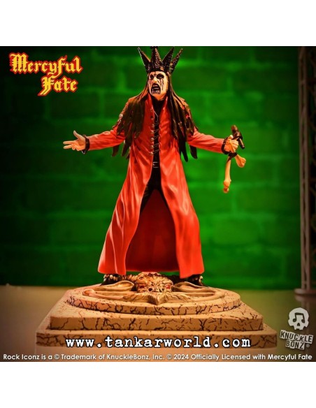 Mercyful Fate Estatua Rock Iconz King Diamond III (Red Version) 22 cm